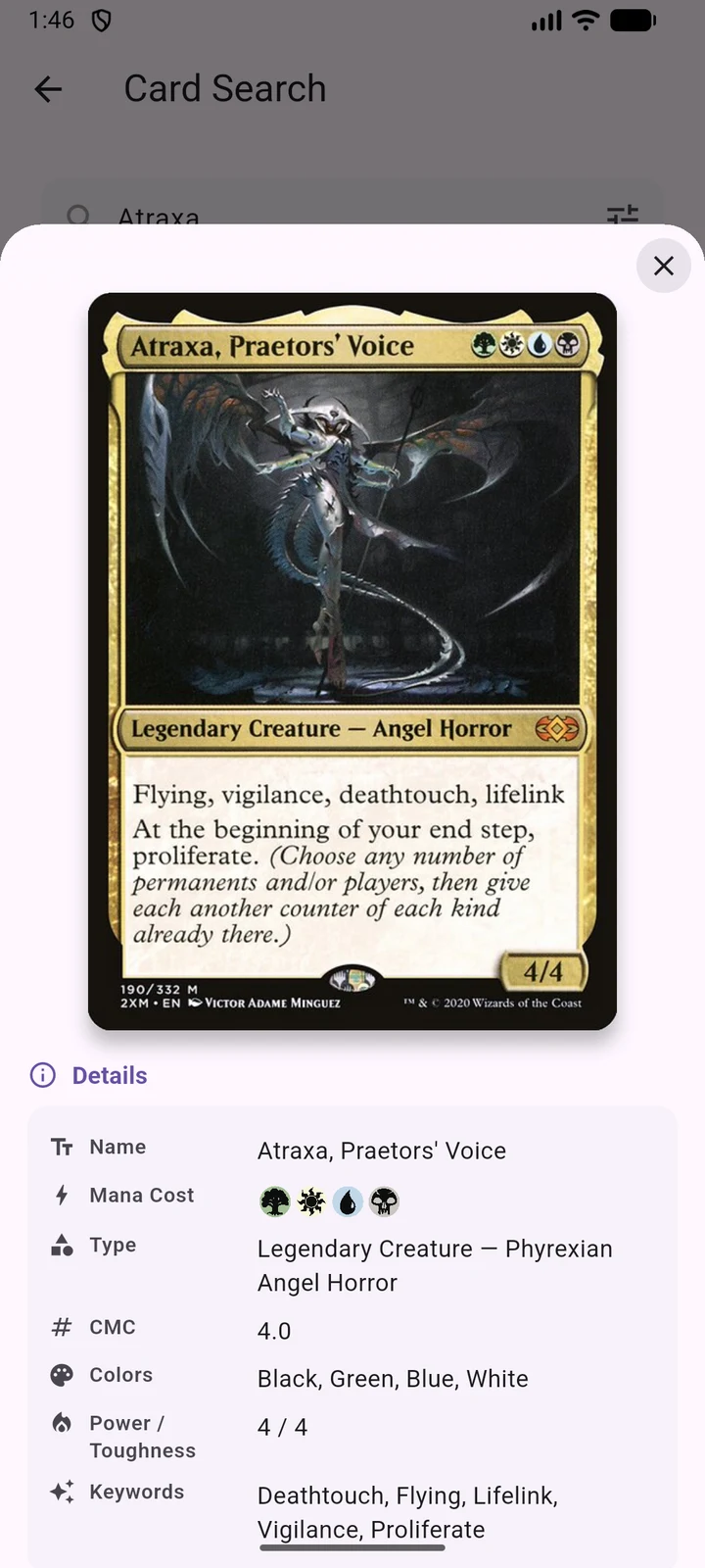 Card Details